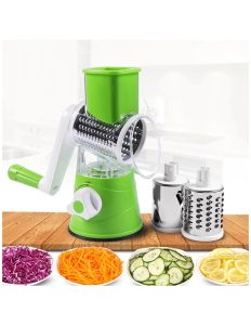 Manual Vegetable Cutter Slicer: Your Multifunctional Round Slicer Gadget for Effortless Food Processing